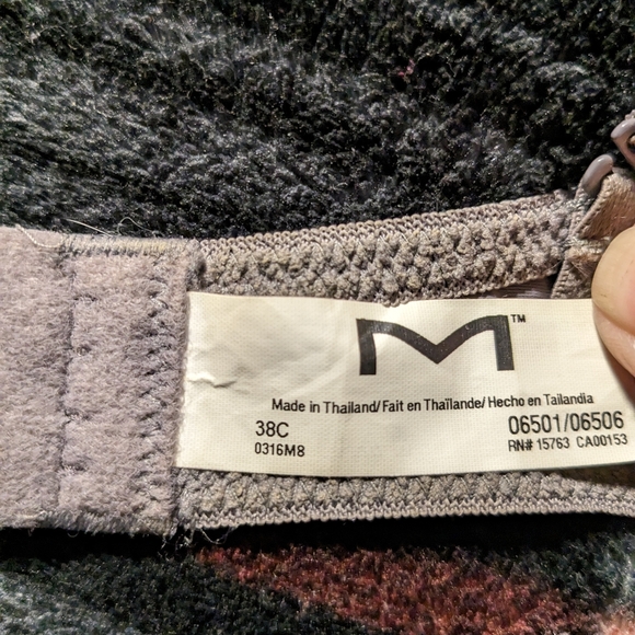 Maidenform Grey 38C Pushup Bra - Picture 5 of 5